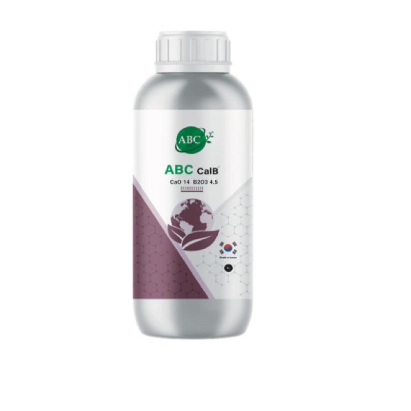 ABC CalB fertilizer package shown in the English product catalog