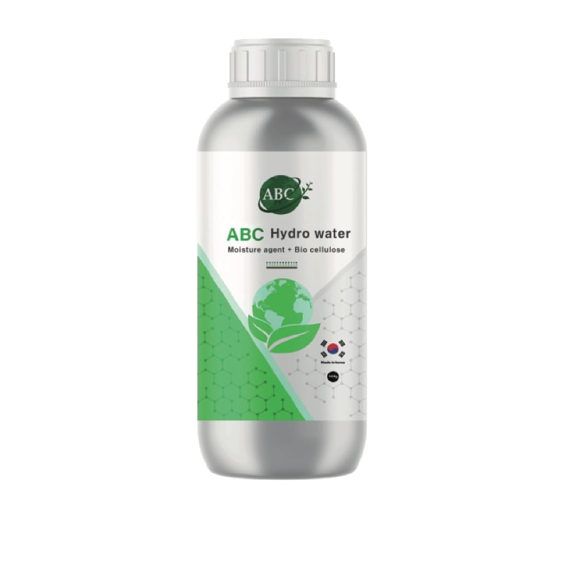 ABC Hydro Water fertilizer package shown in the English product catalog