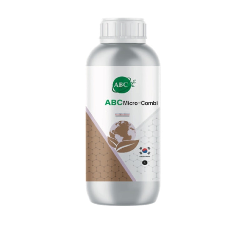 ABC Micro-Combi fertilizer package shown in the English product catalog