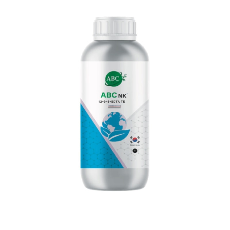 ABC NK fertilizer package shown in the English product catalog