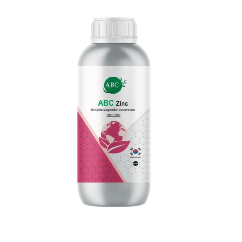 ABC Zinc fertilizer package shown in the English product catalog